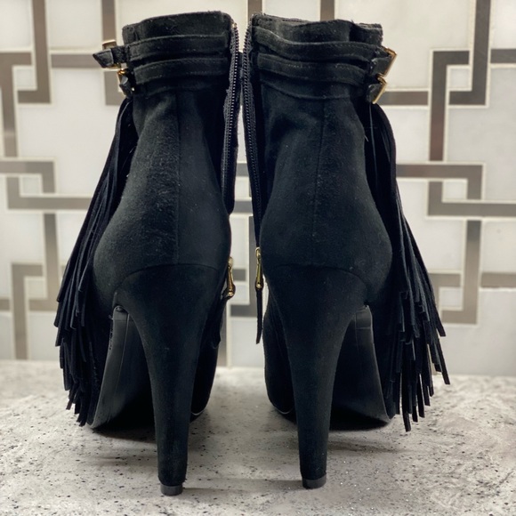 Sam Edelman Fringed Suede Boot - Picture 5 of 7